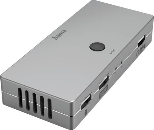 Hama 2+2 Port KVM-Umschalter HDMI USB 4096 x 2160 Pixel von Hama