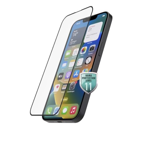 Hama 3D-Full-Screen-Schutzglas für Apple iPhone 15/15 Pro, Schwarz - Kratzschutz, Anti-Fingerprint, Easy-ON Eco-Montagerahmen Hama 3D-Full-Screen-Schutzglas für Apple iPhone 15/15 Pro, Schwarz - Kratzschutz, Anti-Fingerprint, Easy-ON Eco-Montagerahmen von Hama