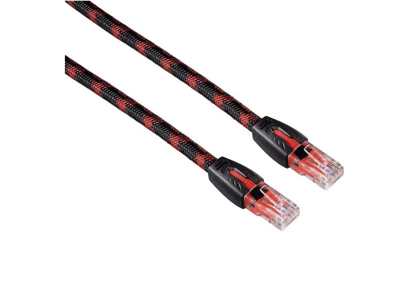 Hama 3m Gaming Netzwerk-Kabel Cat6 Lan-Kabel Live LAN-Kabel, RJ45, Kein (300 cm), Patch-Kabel Cat 6 Gigabit Ethernet von Hama