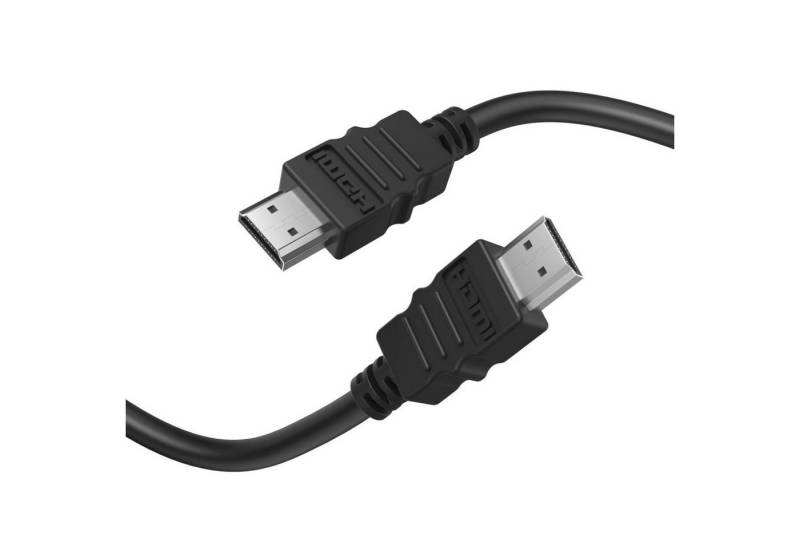 Hama 3m High-Speed HDMI-Kabel Anschluss-Kabel Video-Kabel, HDMI, (300 cm), 3D HD-TV Full-HD TV 1080p PC von Hama