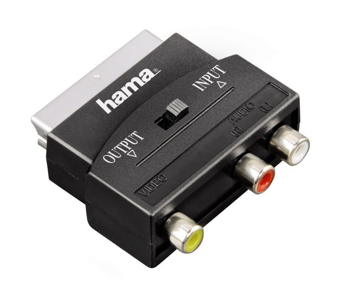 Hama 3x RCA auf Scart Adapter - M/F, Schwarz, Video/Audio Anschluss Audio- & Video-Adapter Hama 3x RCA auf Scart Adapter - M/F, Schwarz, Video/Audio Anschluss Audio- & Video-Adapter von Hama