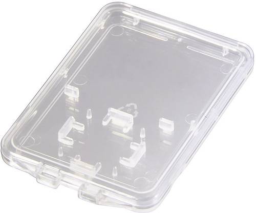 Hama 95947 Speicherkarten-Hülle microSD-Karte, SD-Karte Transparent von Hama