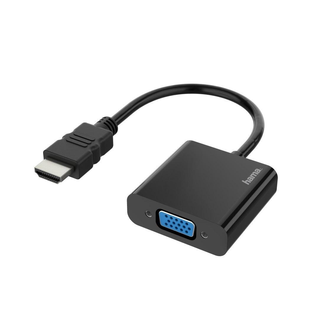 Hama Adapter HDMI/VGA 200343 schwarz von Hama