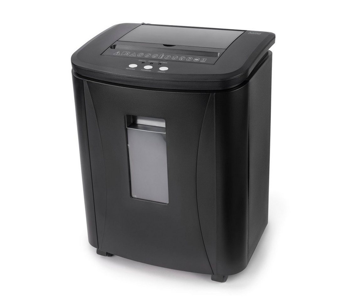 Hama Aktenvernichter Aktenvernichter für Chipkarten, Magnetstreifen, Papier, Plastikkarten, 25 Liter, Sicherheitsstufe E3 P4 T4, Premium Schredder, Auto Einzug Hama Aktenvernichter Aktenvernichter für Chipkarten, Magnetstreifen, Papier, Plastikkarten, 25 Liter, Sicherheitsstufe E3 P4 T4, Premium Schredder, Auto Einzug von Hama