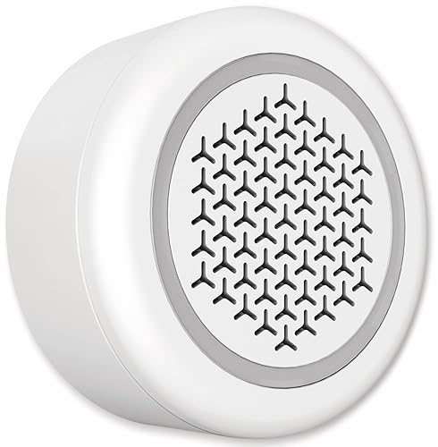 Hama Alarmsirene innen mit WLAN und App (Alarmanlage mit Blinklicht, Smart Home Alarm funktioniert ohne Hub/Gateway, für Steckdose, Smarter Alarm mit 97,4 dB und 10 Klingeltönen) weiß von Hama