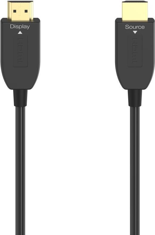 Hama Anschluss-/Verbindungskabel, a) von 1x HDMI-Stecker, b) auf 1x HDMI-Stecker, 3 Meter, Vollmetal (00205345) von Hama