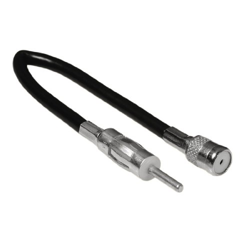 Hama Antennen-Adapter Stecker DIN - Kupplung ISO [Amazon Frustfreie Verpackung] von Hama