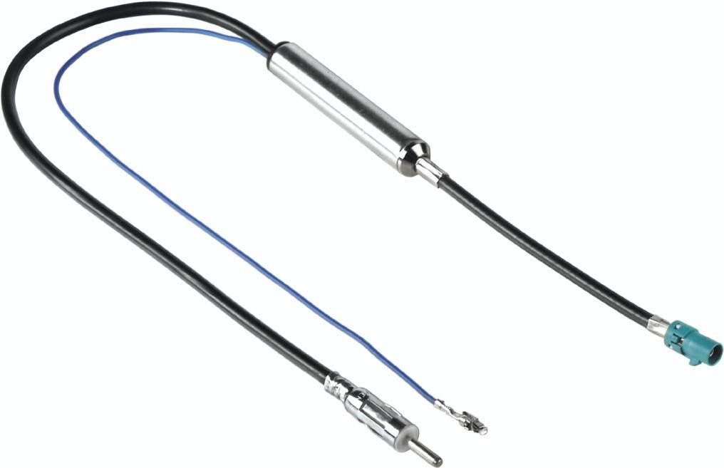 Hama Antennen-Adapter für Autoradio, Fakra/Z-Buchse auf DIN-Stecker (00185820) von Hama