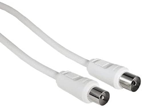 Hama Antennen-Kabel Koax-Stecker - Koax Kupplung 1,5 m von Hama