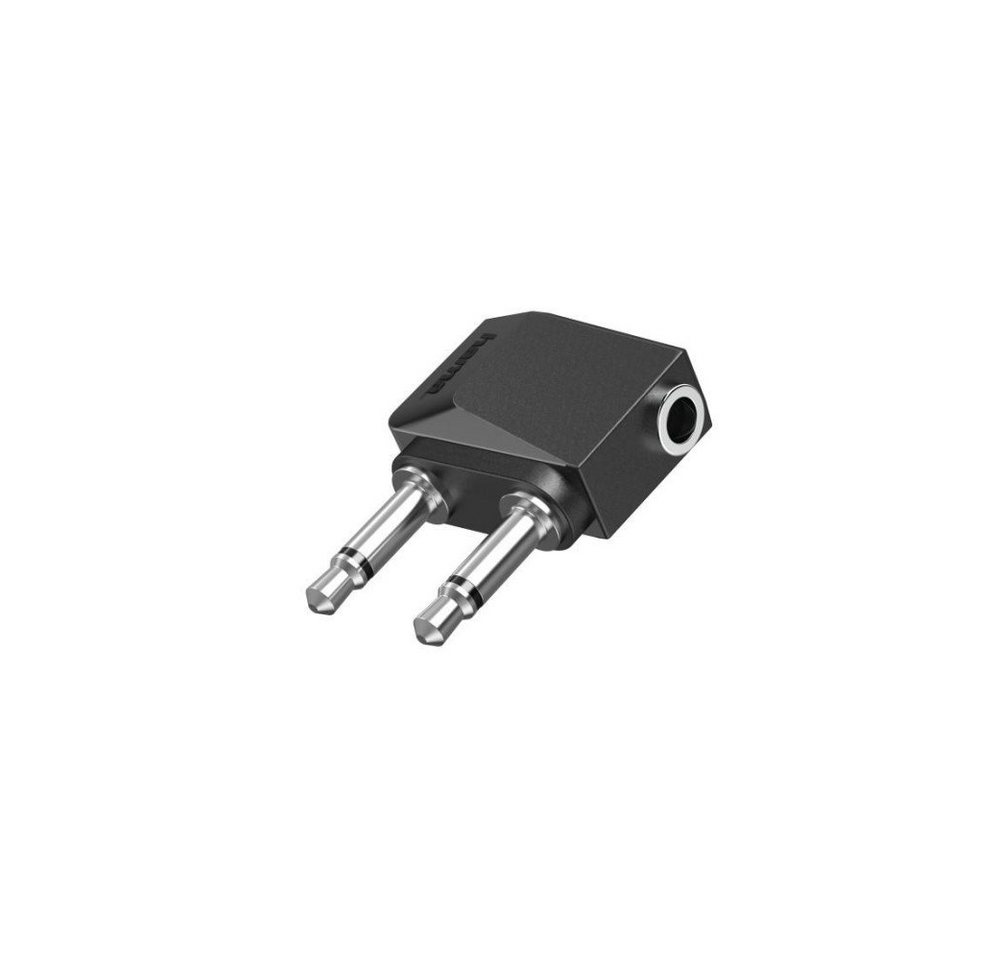 Hama Audio-Adapter, 2x 3,5-mm-Klinken-St. Mono - 3,5-mm-Klinken-Kuppl. Audio- & Video-Kabel von Hama