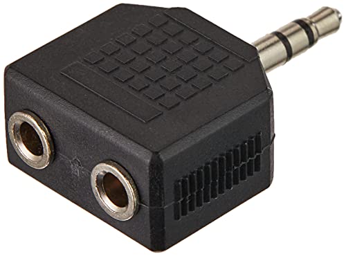 Hama Audio-Adapter, 3,5-mm-Klinken-St. - 2 x 3,5-mm-Klinken-Kupp., Stereo von Hama
