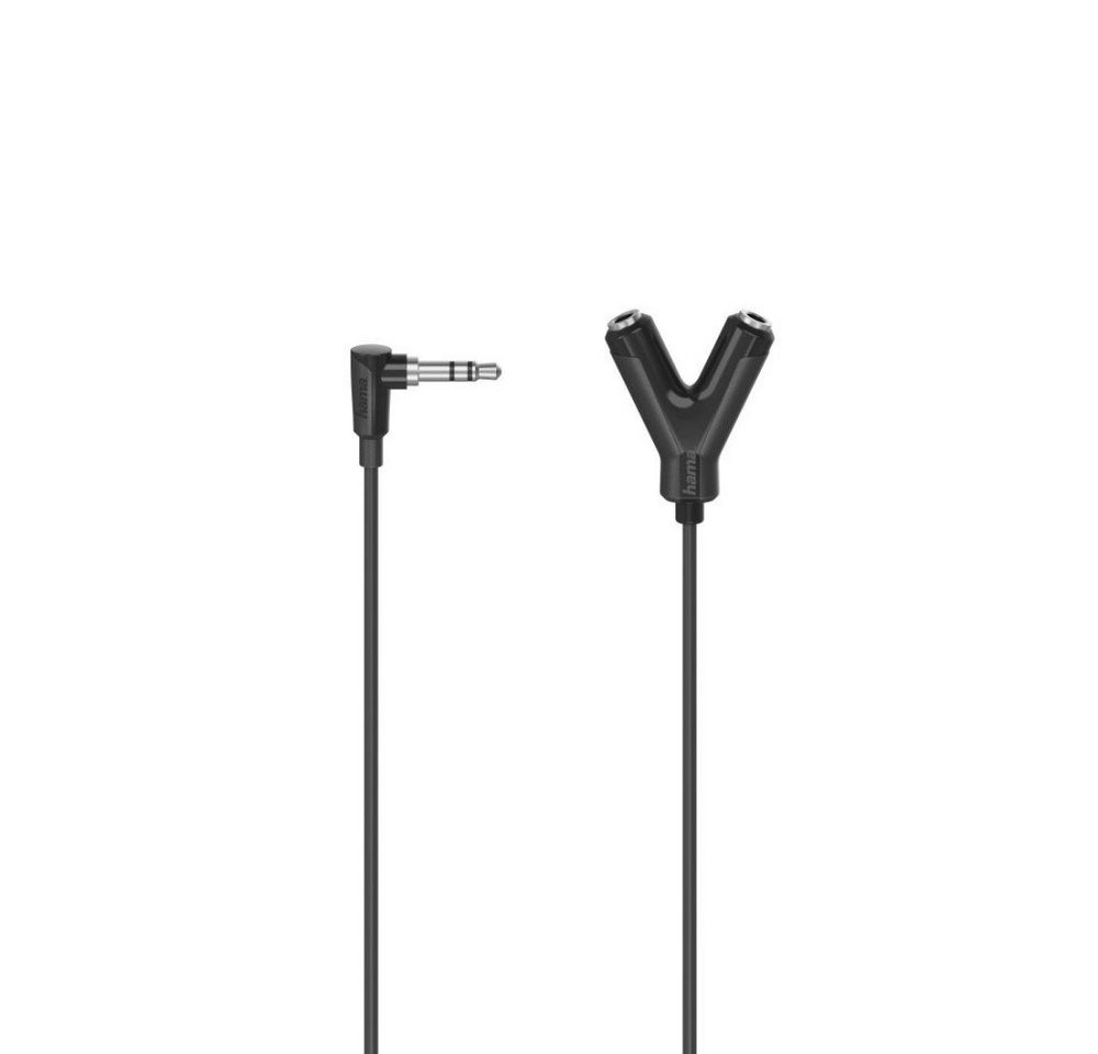 Hama Audio-Adapter, 3,5-mm-Klinken-Stecker - 2 x 3,5-mm-Klinken-Kupp., Audio- & Video-Kabel Hama Audio-Adapter, 3,5-mm-Klinken-Stecker - 2 x 3,5-mm-Klinken-Kupp., Audio- & Video-Kabel von Hama