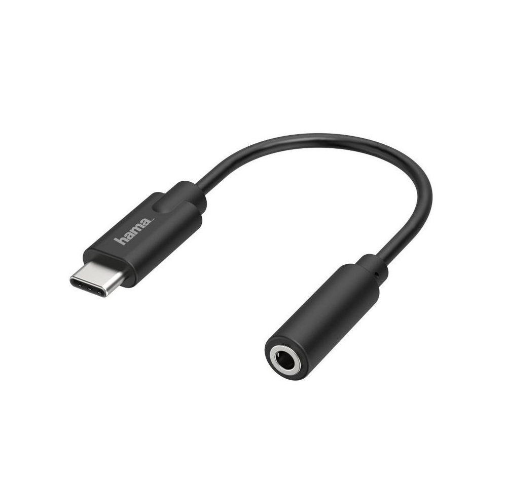 Hama Audio-Adapter, USB-C-Stecker - 3,5-mm-Klinke-Buchse, Audio-Adapter von Hama