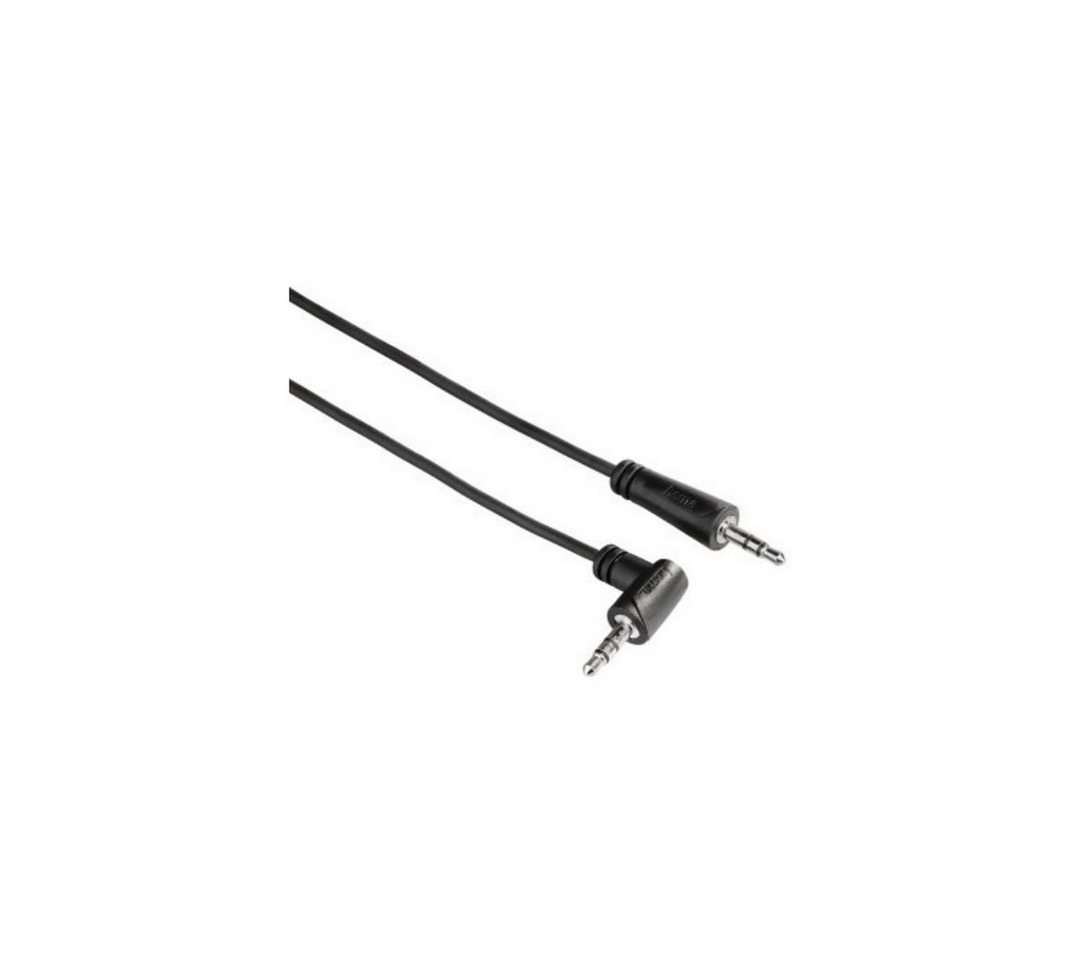 Hama Audio-Kabel 0,5m schwarz (122311) Audio-Kabel von Hama