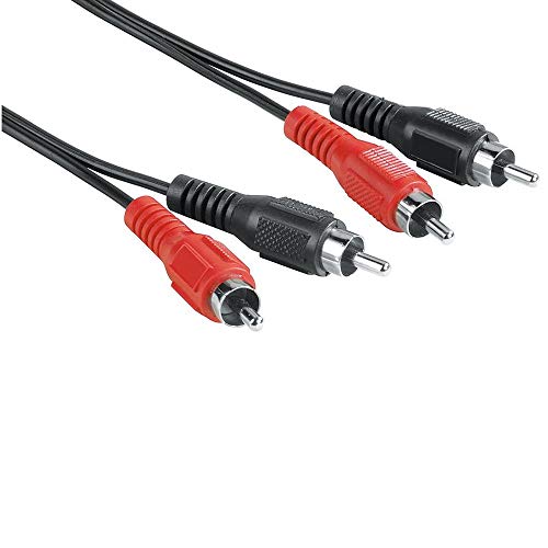 Hama Audio-Kabel 2 Cinchstecker - 2 Cinchstecker, 2,5 m von Hama