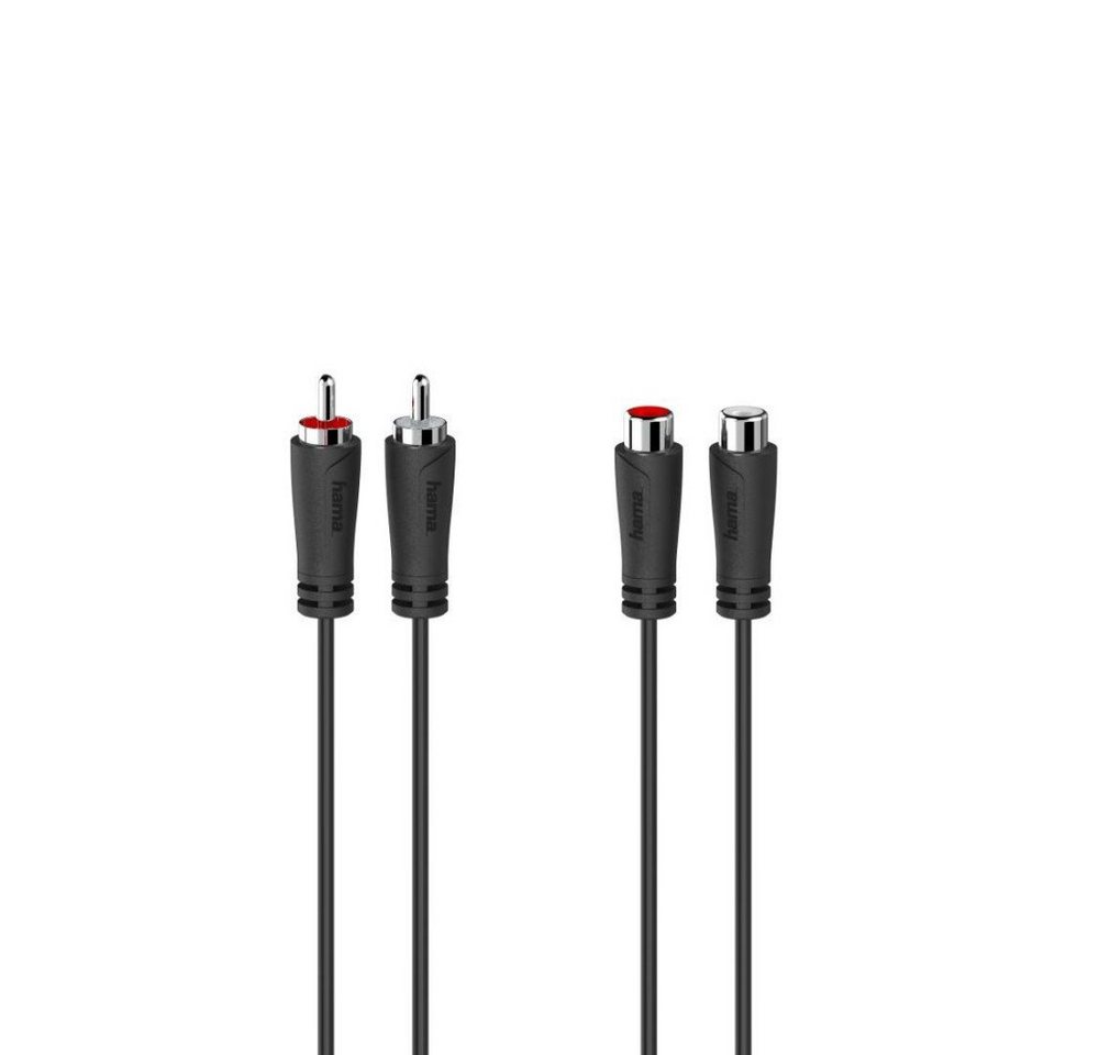 Hama Audio-Verlängerungskabel, 2 Cinch-Stecker - 2 Cinch-Kupplungen, 5,0 m Audio- & Video-Kabel Hama Audio-Verlängerungskabel, 2 Cinch-Stecker - 2 Cinch-Kupplungen, 5,0 m Audio- & Video-Kabel von Hama