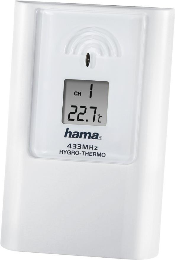 Hama Außensensor TS35C für Wetterstation (00186346) von Hama