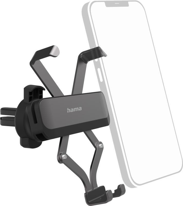 Hama Auto-Handyhalterung Gravity Pro für Lüftung, anpassbar, universal (00201511) von Hama