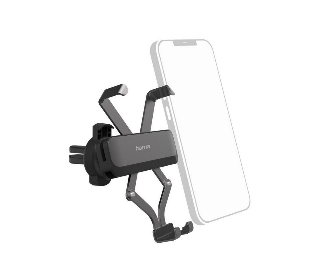 Hama Auto Handyhalterung "Gravity Pro" für Lüftung, anpassbar, universal Smartphone-Halterung Hama Auto Handyhalterung "Gravity Pro" für Lüftung, anpassbar, universal Smartphone-Halterung von Hama
