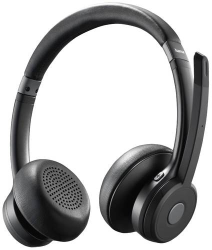 Hama BT700 On Ear Headset Bluetooth® Stereo Schwarz Headset, Lautstärkeregelung von Hama