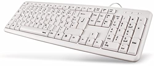 Hama Basic Tastatur K210 weiss von Hama