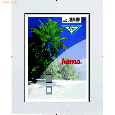 Hama Bildhalter Clip-Fix 21x29cm Normalglas von Hama