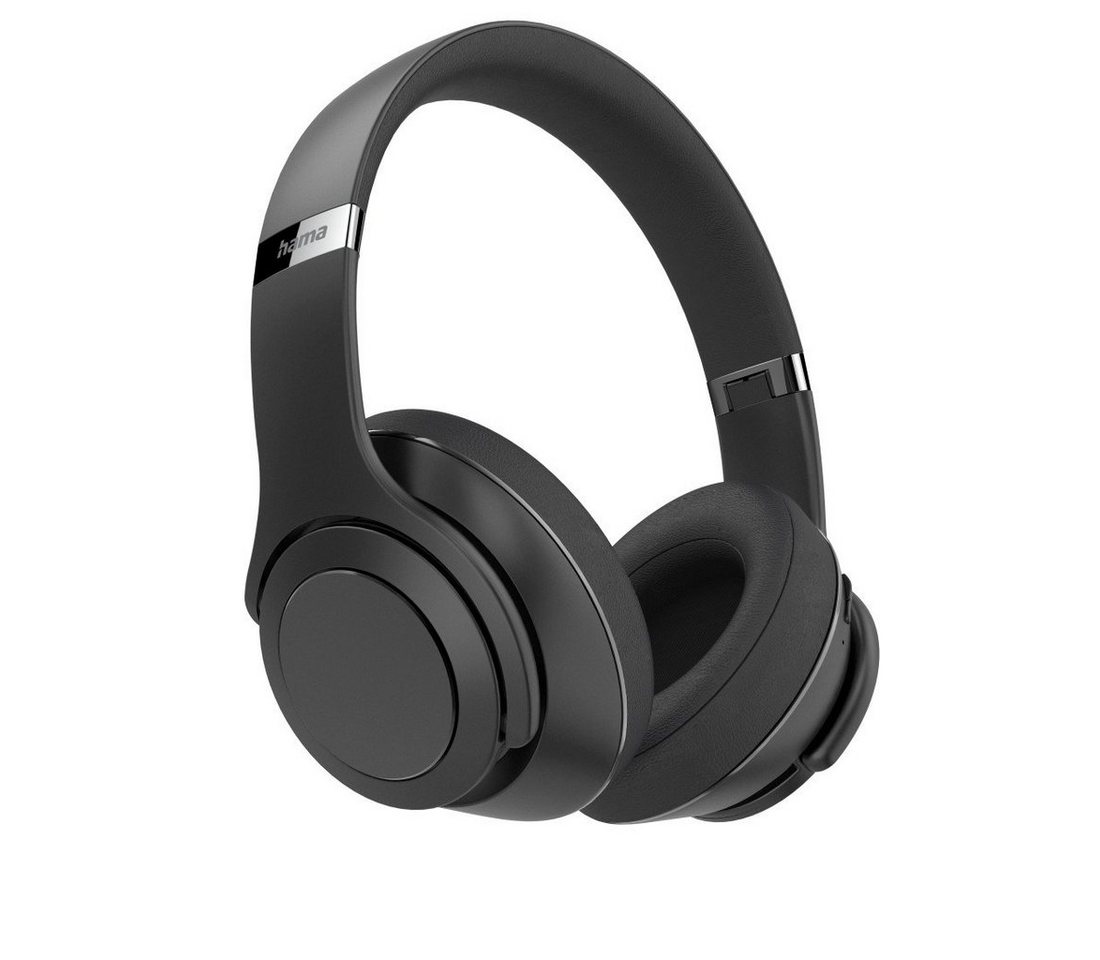 Hama Bluetooth®-Kopfhörer 2 in 1 Funktion, Lautsprecher und Kopfhörer Bluetooth-Kopfhörer (Freisprechfunktion, Sprachsteuerung, integrierte Steuerung für Anrufe und Musik, kompatibel mit Siri, Google Now, Google Assistant, Siri, A2DP Bluetooth, AVRCP Bluetooth, HFP, schwarz, Ohrmuschel drehbar, 3,5 Stunden Spielzeit, Over Ear) von Hama