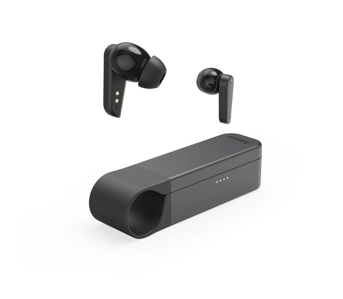 Hama Bluetooth Kopfhörer (TWS Wireless Headset, kabellos, In-Ear, ENC, App) Bluetooth-Kopfhörer (Google Assistant, Siri) von Hama