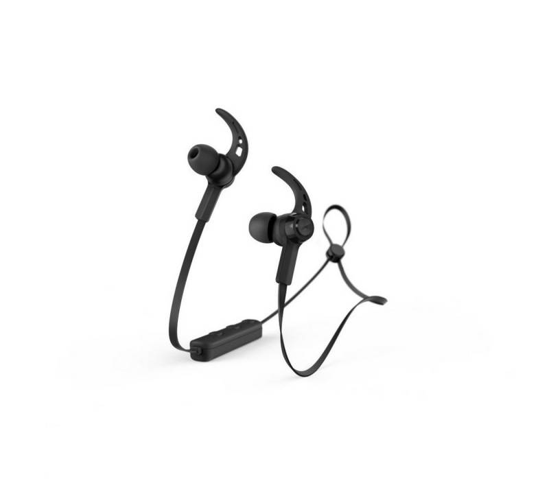 Hama Bluetooth Kopfhörer "Freedom Run II" (In-Ear, Mikrofon, Ear-Hook) Bluetooth-Kopfhörer (Google Assistant, Siri) von Hama