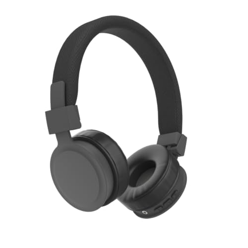 Hama Bluetooth Kopfhörer On-Ear (kabelloses Headset zum Telefonieren, Ohrhörer mit Mikrofon für 8h Gesprächszeit, Faltbare Stereo Headphones gepolstert, größenverstellbar) schwarz von Hama