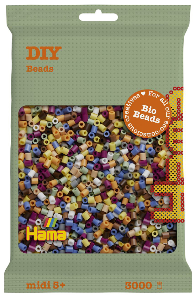 Hama Bügelperlen Bio midi, , Mix 10 Farben, , 3.000er Beutel Hama Bügelperlen Bio midi, , Mix 10 Farben, , 3.000er Beutel von hama bügelperlen
