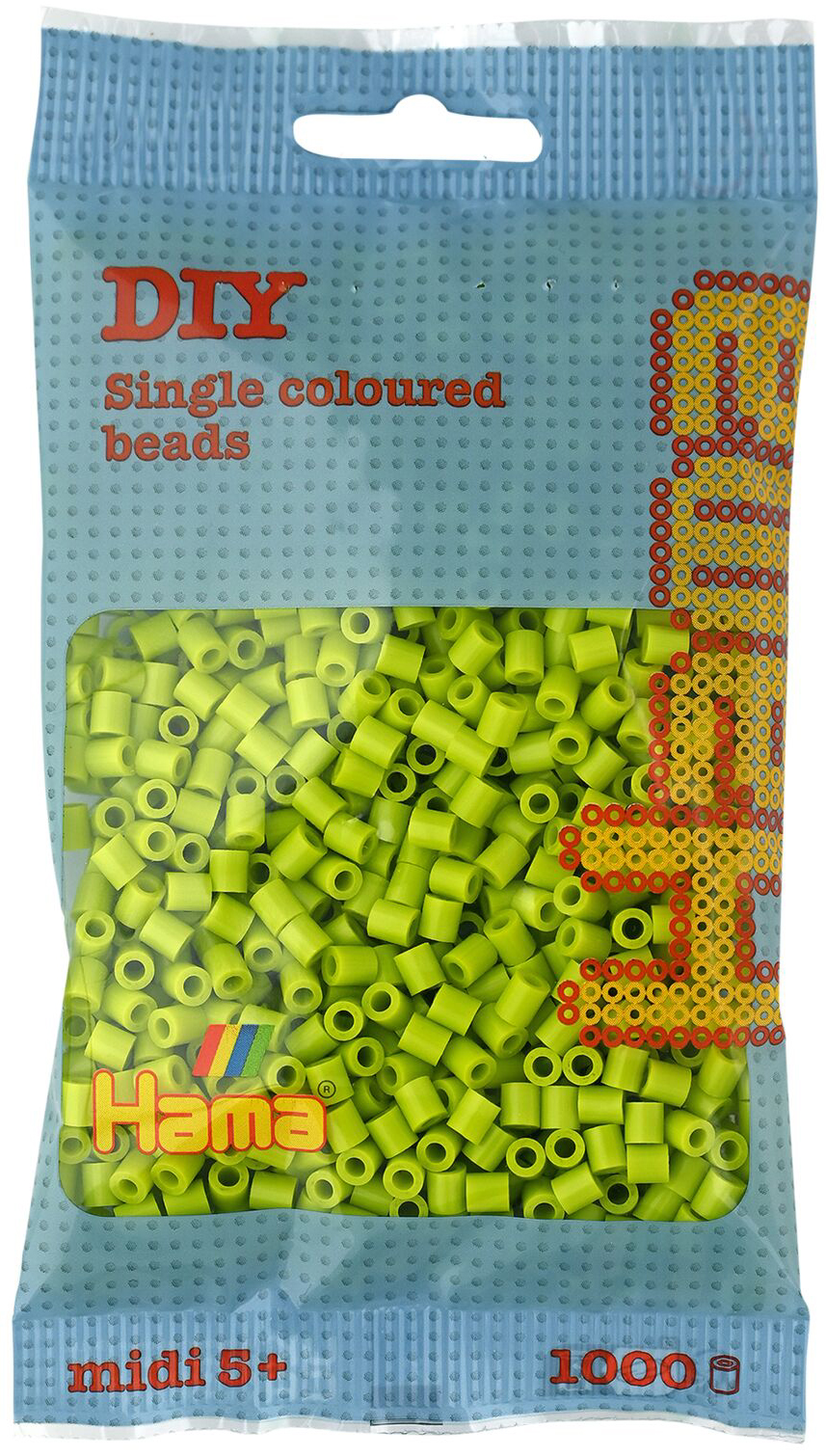 Hama Bügelperlen midi, lime, im Beutel Hama Bügelperlen midi, lime, im Beutel von hama bügelperlen