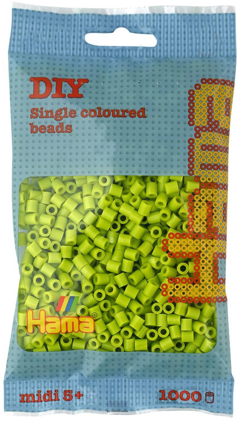 Hama Bügelperlen midi, lime, im Beutel von hama bügelperlen