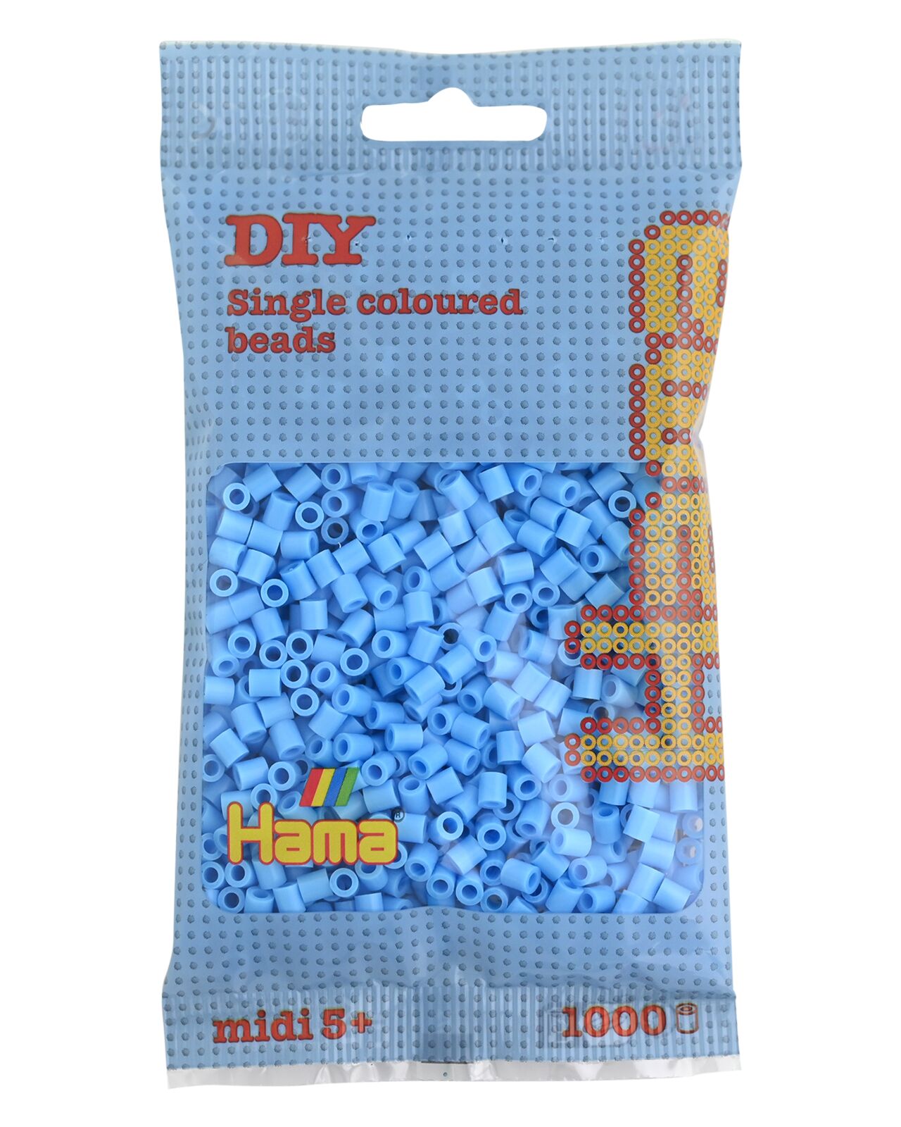 Hama Bügelperlen midi, pastell-blau, im Beutel Hama Bügelperlen midi, pastell-blau, im Beutel von hama bügelperlen