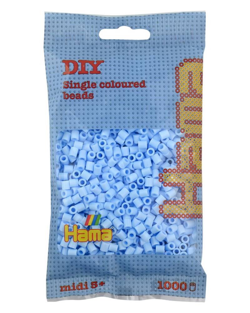 Hama Bügelperlen midi, pastell-eisblau, im Beutel von hama bügelperlen