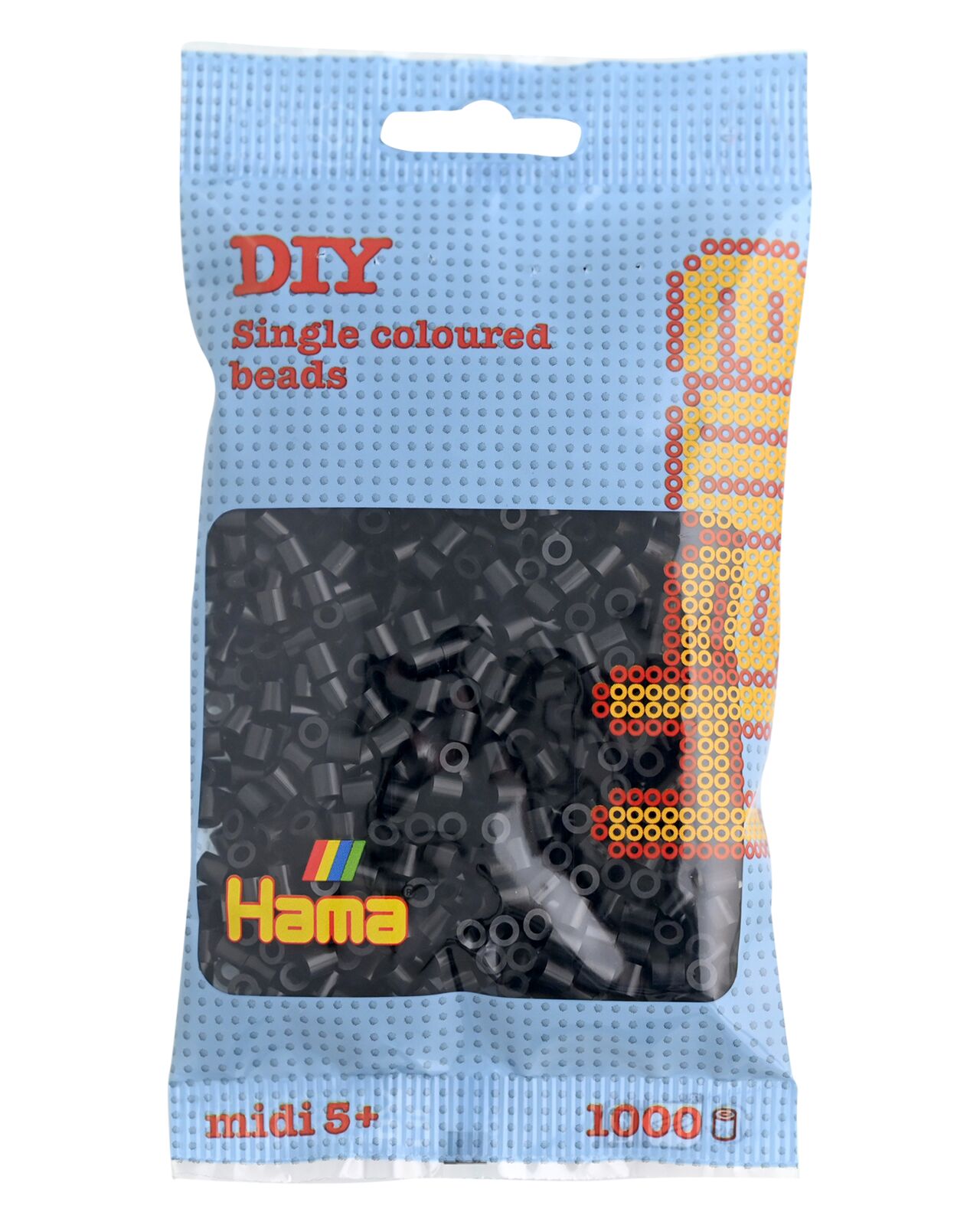 Hama Bügelperlen midi, schwarz, im Beutel Hama Bügelperlen midi, schwarz, im Beutel von hama bügelperlen