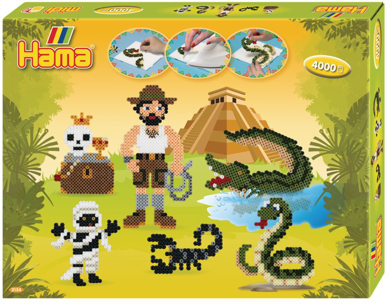 Hama Bügelperlen midi , Abenteuer, , Geschenkpackung Hama Bügelperlen midi , Abenteuer, , Geschenkpackung von hama bügelperlen