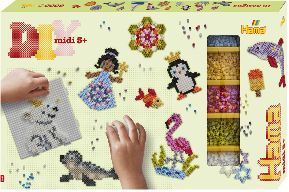 Hama Bügelperlen midi , Allround, , Geschenkpackung Hama Bügelperlen midi , Allround, , Geschenkpackung von hama bügelperlen