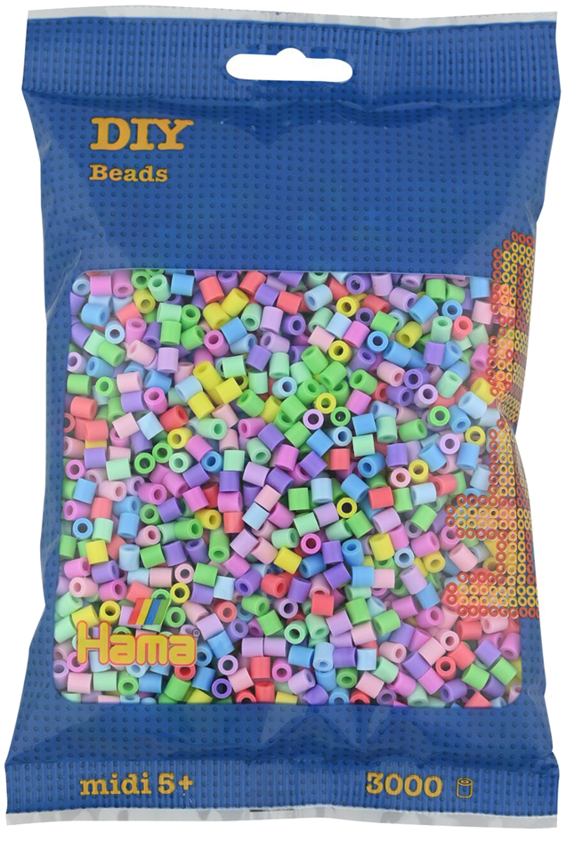 Hama Bügelperlen midi , Pastellmix, , im Beutel Hama Bügelperlen midi , Pastellmix, , im Beutel von hama bügelperlen