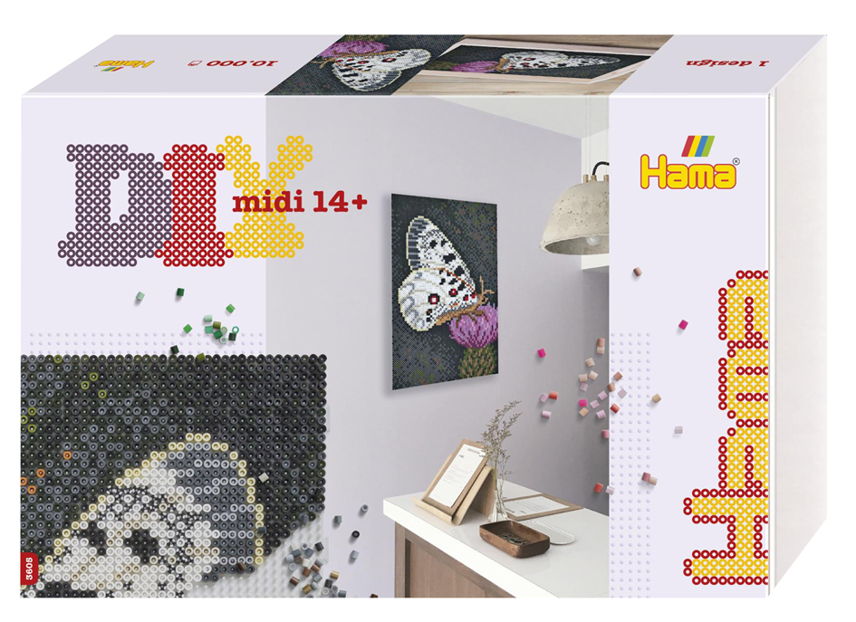 Hama Bügelperlen midi Art , Schmetterling, , Geschenkpackung Hama Bügelperlen midi Art , Schmetterling, , Geschenkpackung von hama bügelperlen