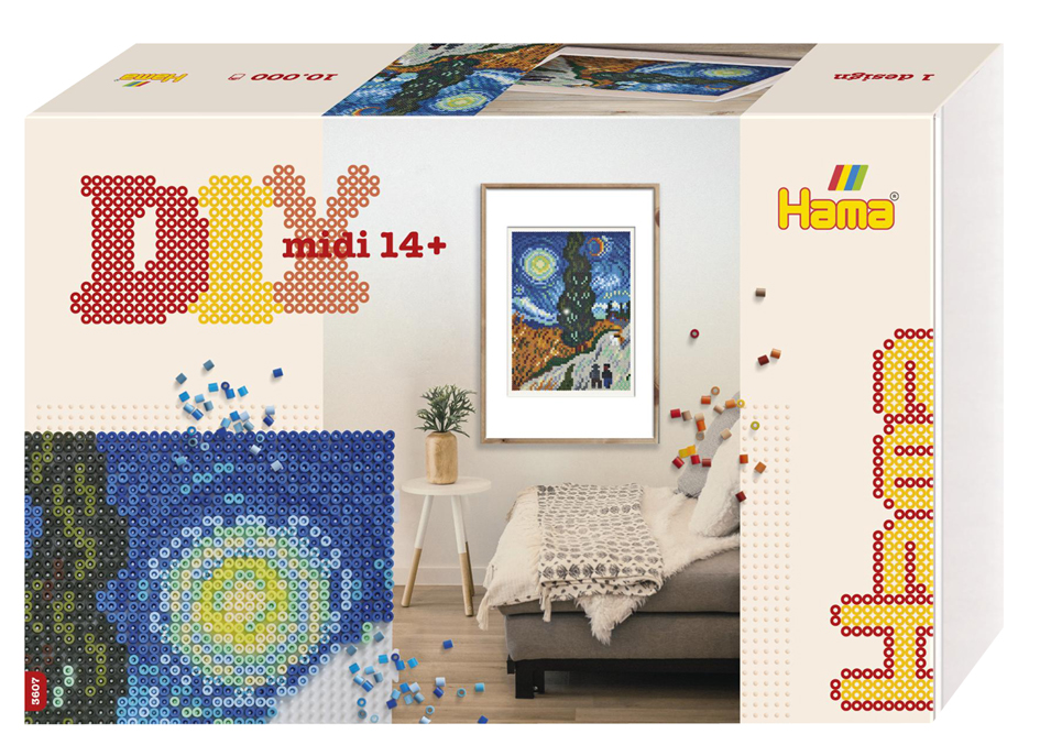 Hama Bügelperlen midi Art , Van Gogh, , Geschenkpackung von Hama