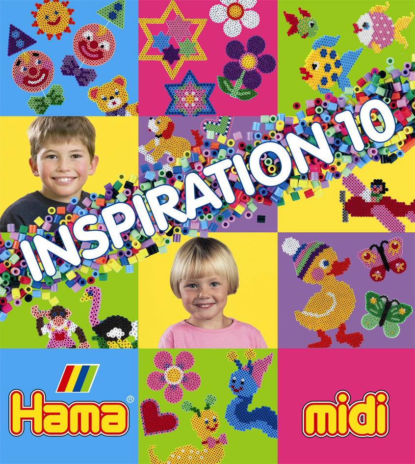 Hama Bügelperlen midi Inspirationsheft Nr. 10 von Hama