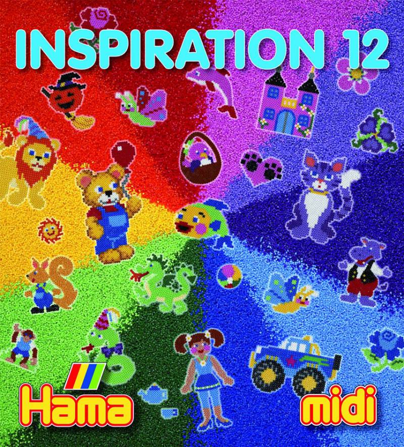 Hama Bügelperlen midi Inspirationsheft Nr. 12 von hama bügelperlen
