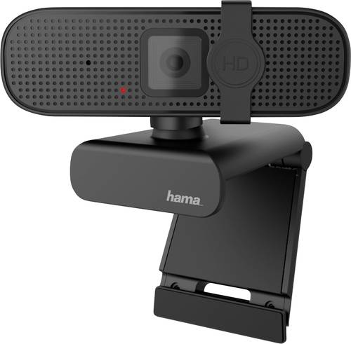 Hama C-400 Full HD-Webcam 1920 x 1080 Pixel Klemm-Halterung von Hama