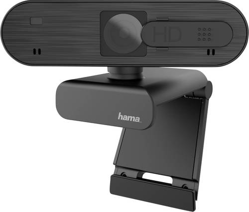 Hama C-600 Pro Full HD-Webcam 1920 x 1080 Pixel Klemm-Halterung von Hama