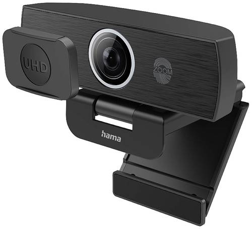 Hama C-900 Pro 4K-Webcam 3840 x 2160 Pixel Klemm-Halterung von Hama