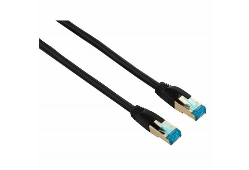 Hama CAT6 Netzwerkkabel PiMF 10m geschirmt Grau LAN-Kabel, RJ45, Kein (1000 cm), Patch-Kabel Cat 6 Gigabit Ethernet von Hama