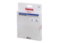 Hama CD/DVD Protective Sleeves, Pack of 25, 25 Disks, Transparent Hama CD/DVD Protective Sleeves, Pack of 25, 25 Disks, Transparent von Hama