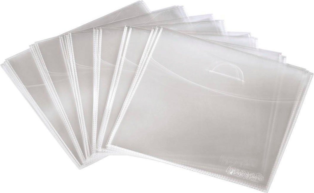 Hama CD-Hülle CD-/DVD-Schutzhüllen 100, Transparent, CD DVD Hülle Hama CD-Hülle CD-/DVD-Schutzhüllen 100, Transparent, CD DVD Hülle von Hama