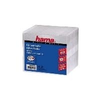 Hama CD-ROM Slim Pack 4 - Slim Jewel Case für Speicher-CD - Kapazität: 4 CD - durchsichtig (Packung mit 10 ) von Hama
